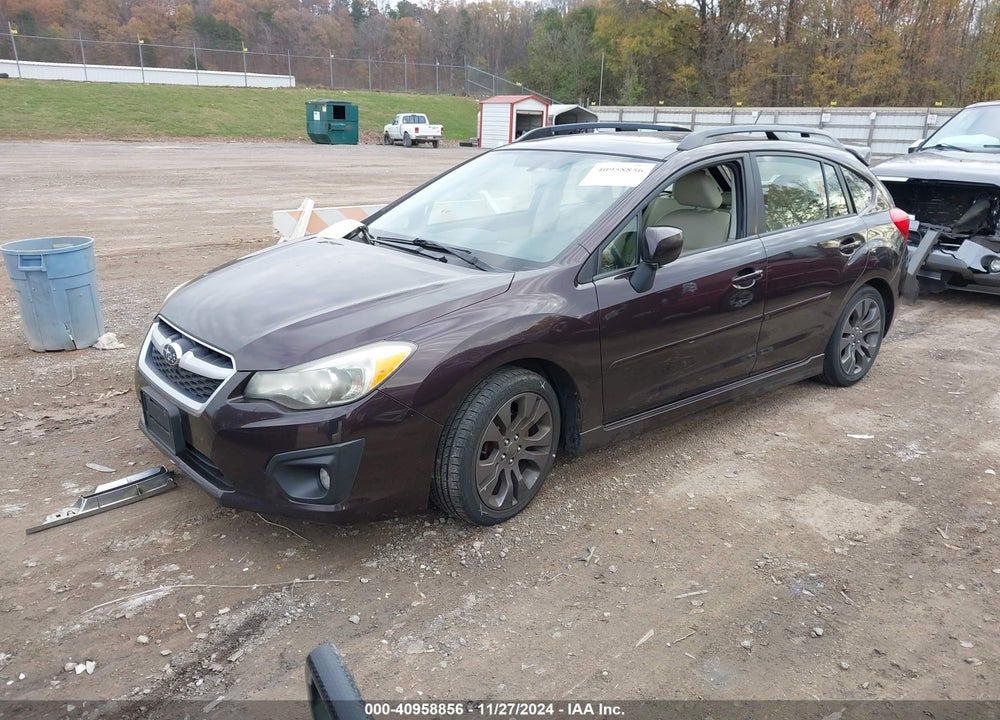 2013 SUBARU IMPREZA 2.0I SPORT LIMITED VIN: JF1GPAU6XDH202324