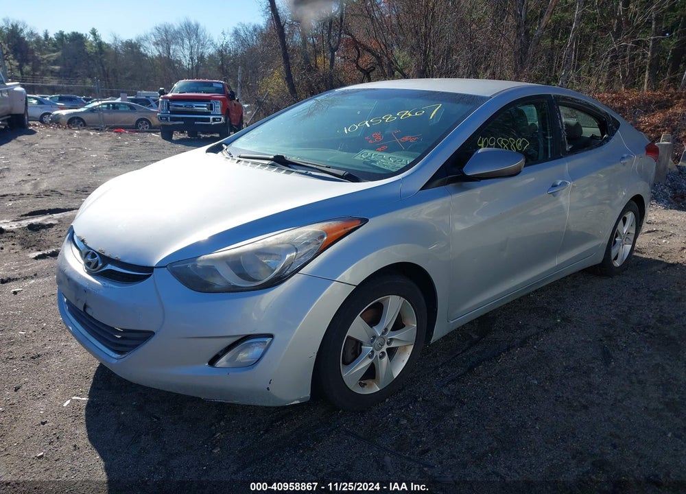 2013 HYUNDAI ELANTRA GLS VIN: 5NPDH4AE8DH436132