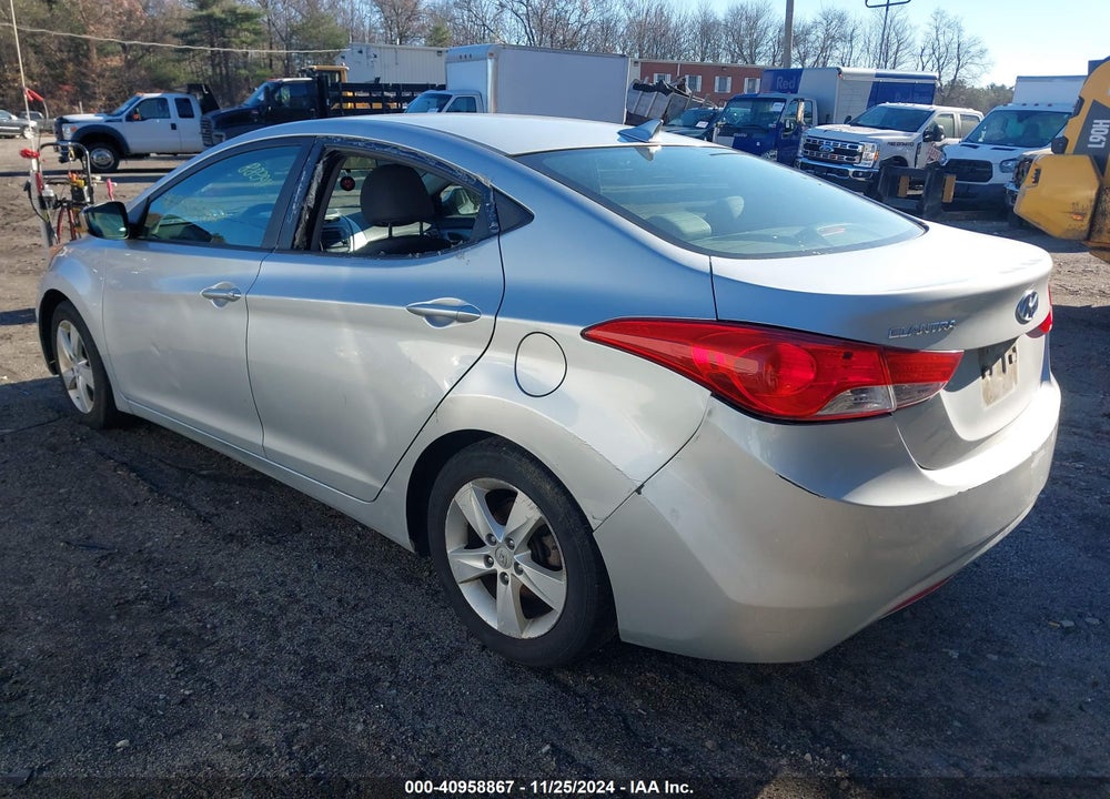 2013 HYUNDAI ELANTRA GLS VIN: 5NPDH4AE8DH436132