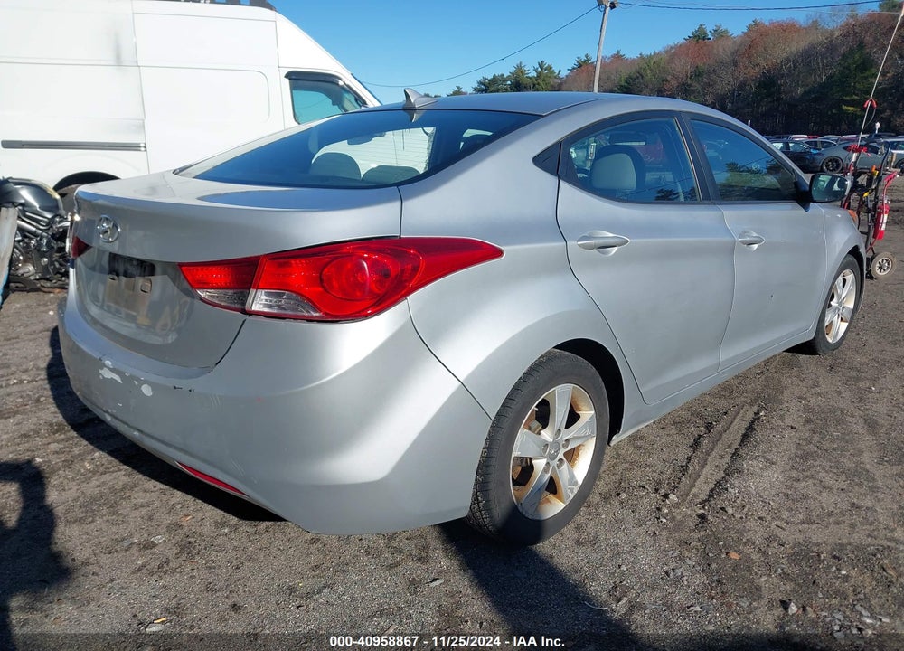 2013 HYUNDAI ELANTRA GLS VIN: 5NPDH4AE8DH436132
