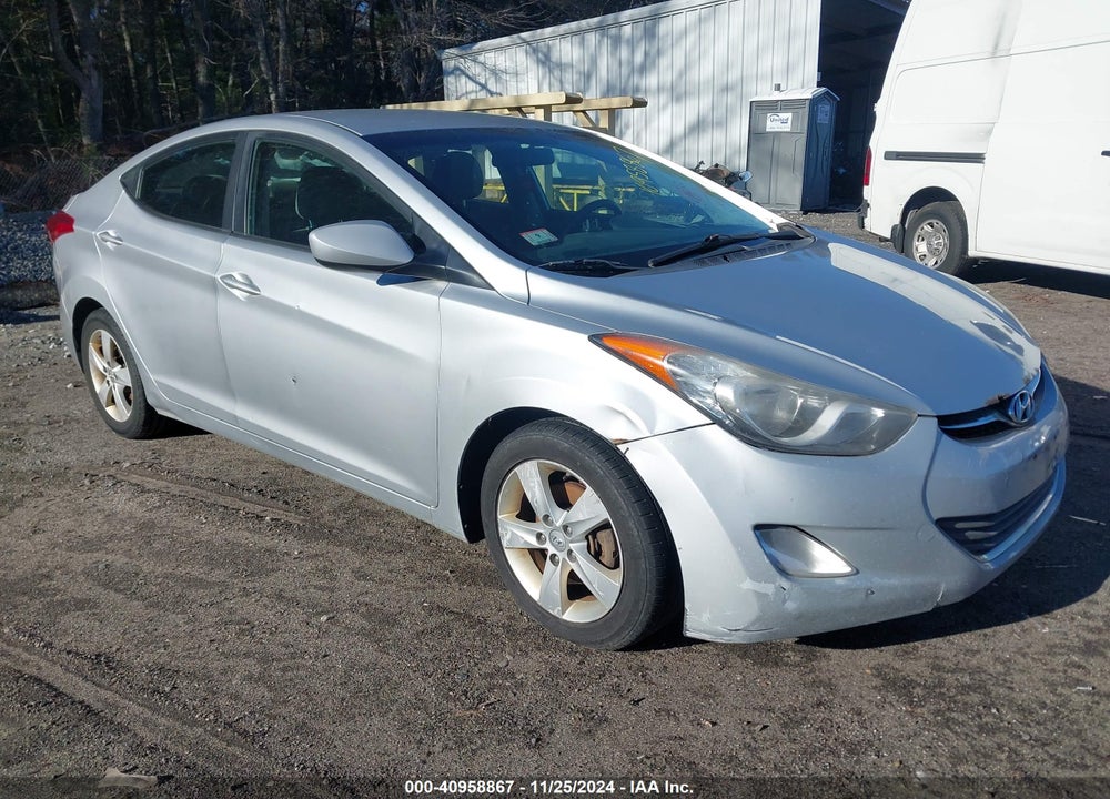 2013 HYUNDAI ELANTRA GLS VIN: 5NPDH4AE8DH436132