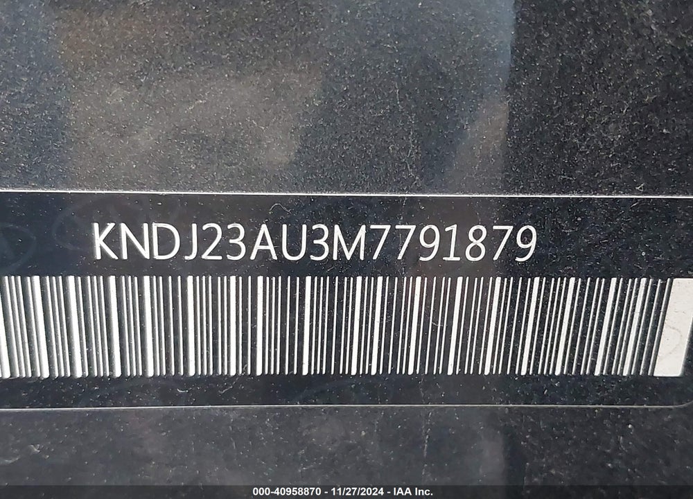 2021 KIA SOUL VIN: KNDJ23AU3M7791879