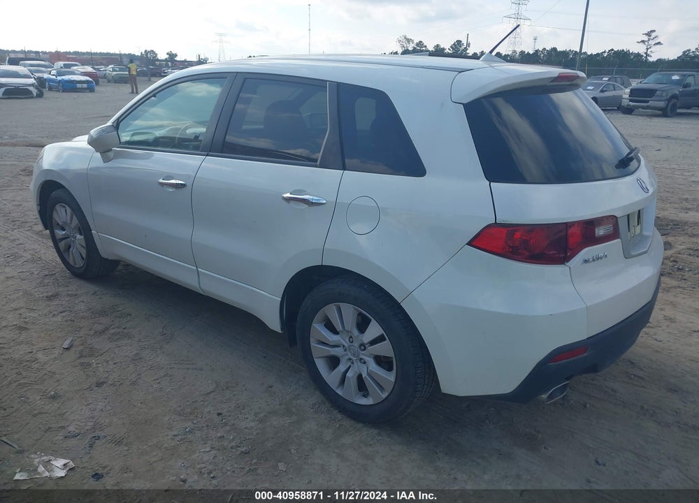2011 ACURA RDX VIN: 5J8TB2H29BA001123