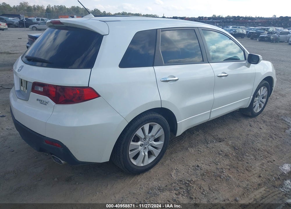 2011 ACURA RDX VIN: 5J8TB2H29BA001123