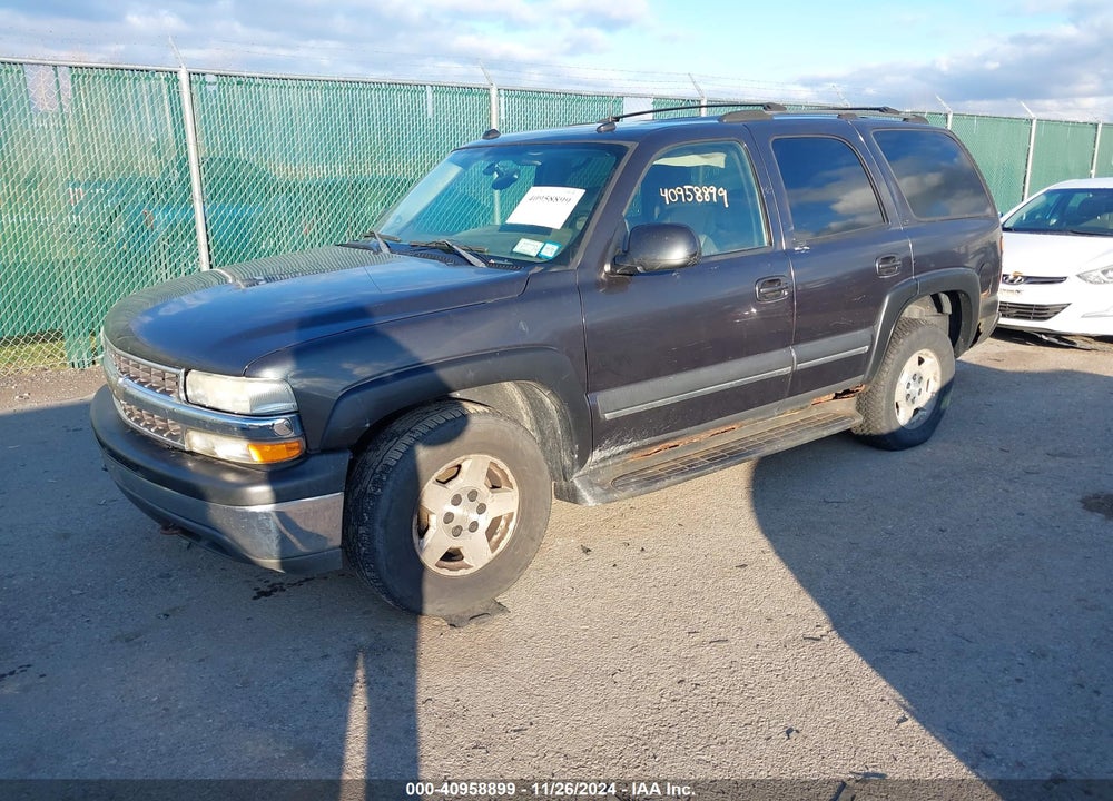 2004 CHEVROLET TAHOE LT VIN: 1GNEK13Z74J190189