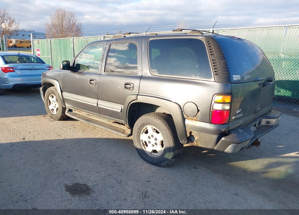 2004 CHEVROLET TAHOE LT VIN: 1GNEK13Z74J190189