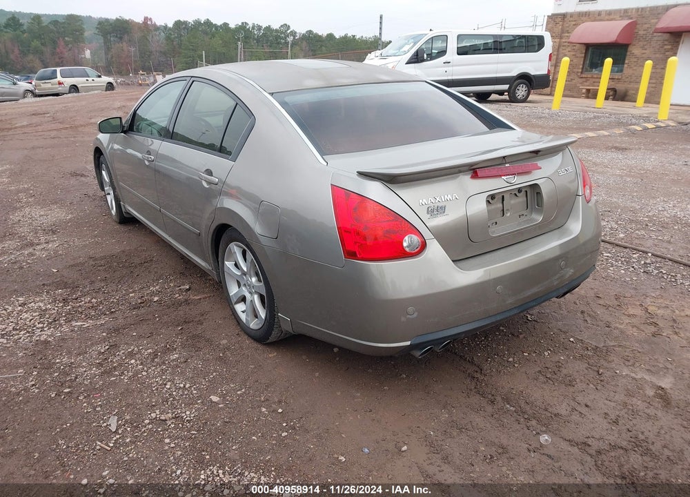 2007 NISSAN MAXIMA 3.5 SE VIN: 1N4BA41E97C865507
