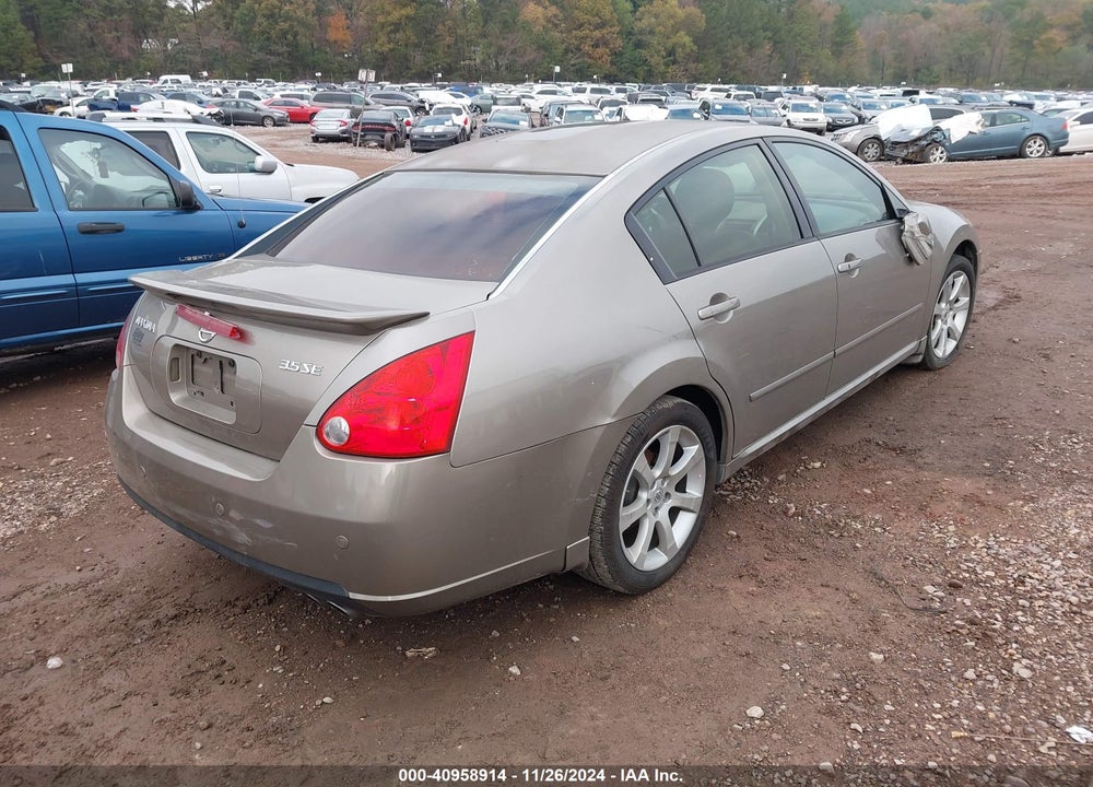 2007 NISSAN MAXIMA 3.5 SE VIN: 1N4BA41E97C865507