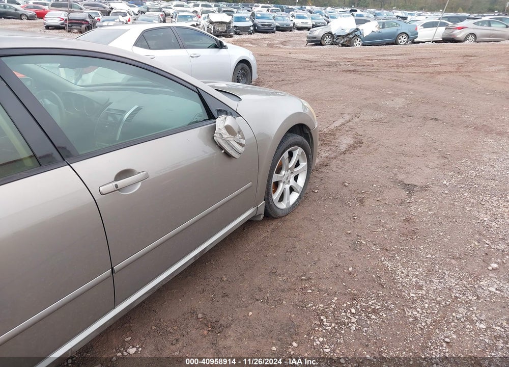 2007 NISSAN MAXIMA 3.5 SE VIN: 1N4BA41E97C865507