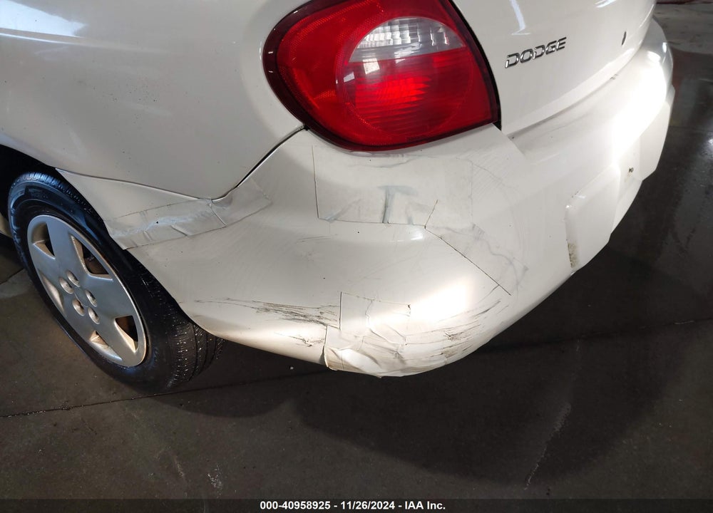 2004 DODGE NEON SE VIN: 1B3ES26C04D619162