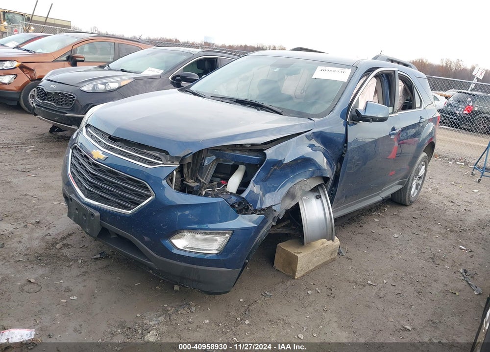 2017 CHEVROLET EQUINOX LT VIN: 2GNALCEK8H6234632
