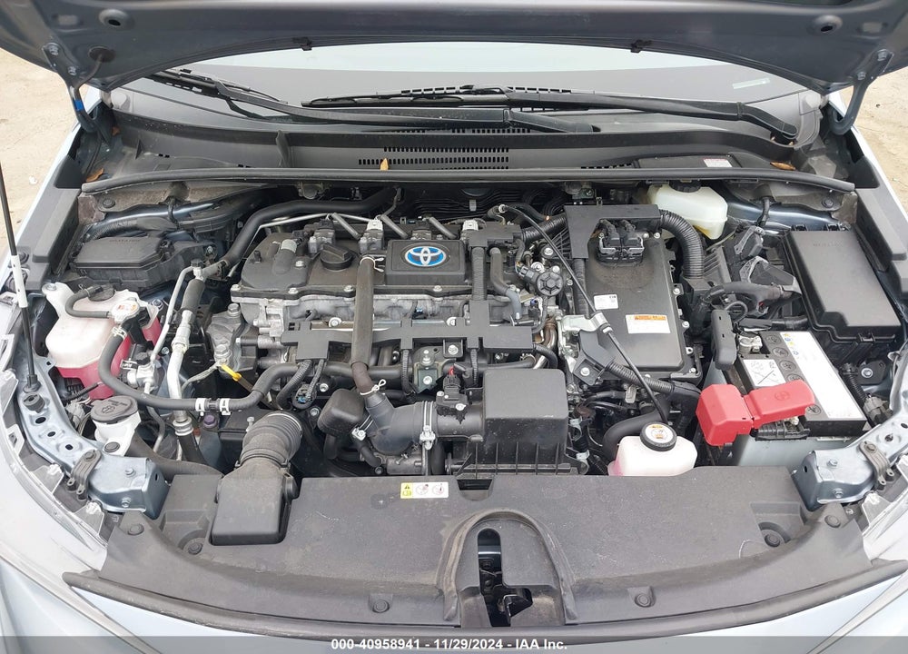2021 TOYOTA COROLLA HYBRID LE VIN: JTDEAMDE0MJ027246