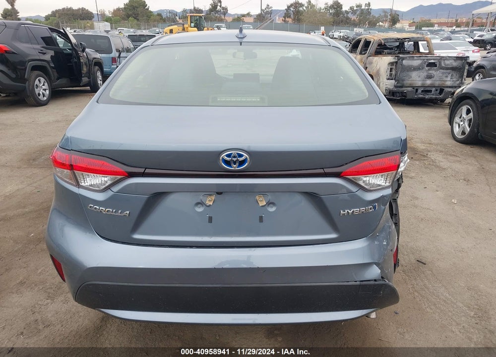 2021 TOYOTA COROLLA HYBRID LE VIN: JTDEAMDE0MJ027246
