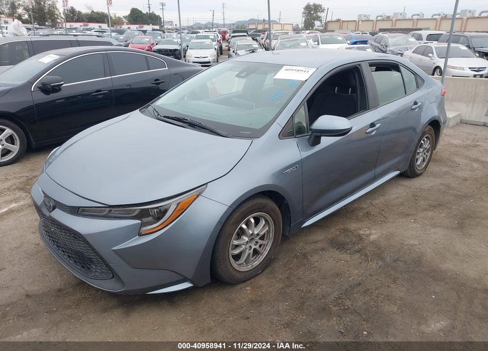 2021 TOYOTA COROLLA HYBRID LE VIN: JTDEAMDE0MJ027246