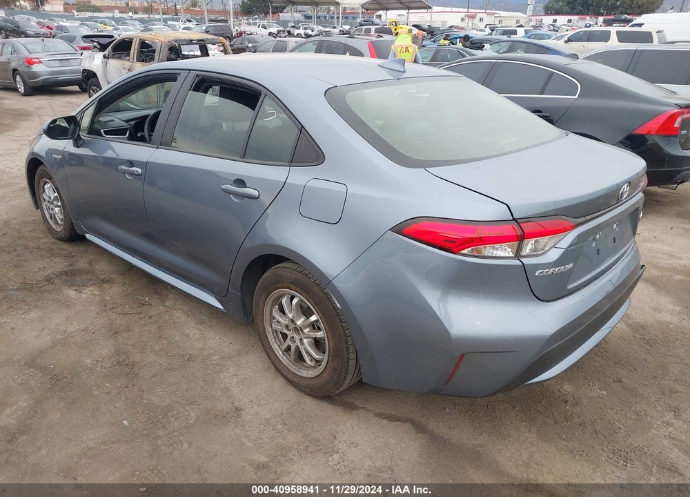 2021 TOYOTA COROLLA HYBRID LE VIN: JTDEAMDE0MJ027246