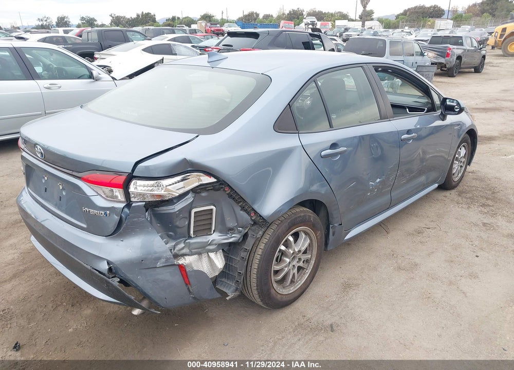 2021 TOYOTA COROLLA HYBRID LE VIN: JTDEAMDE0MJ027246
