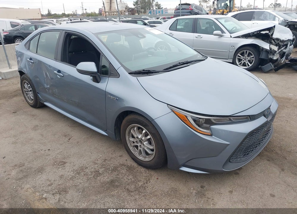 2021 TOYOTA COROLLA HYBRID LE VIN: JTDEAMDE0MJ027246