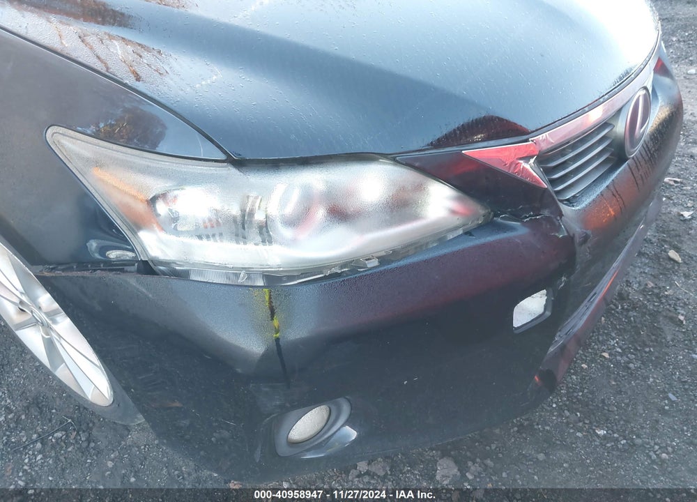 2013 LEXUS CT 200H VIN: JTHKD5BH3D2133812