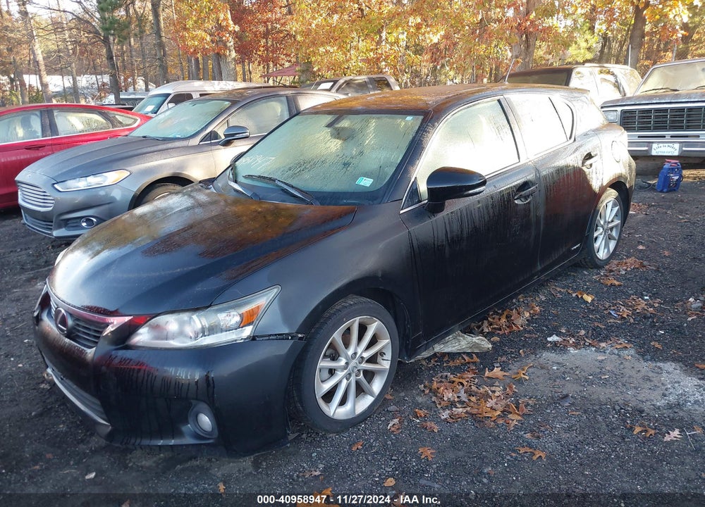 2013 LEXUS CT 200H VIN: JTHKD5BH3D2133812