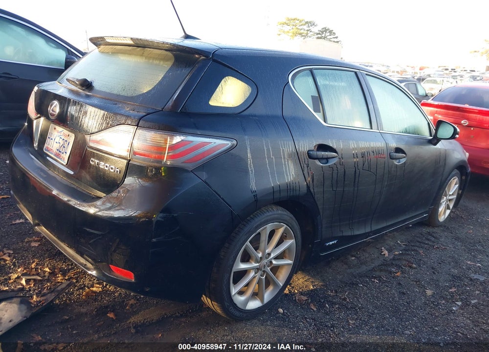 2013 LEXUS CT 200H VIN: JTHKD5BH3D2133812
