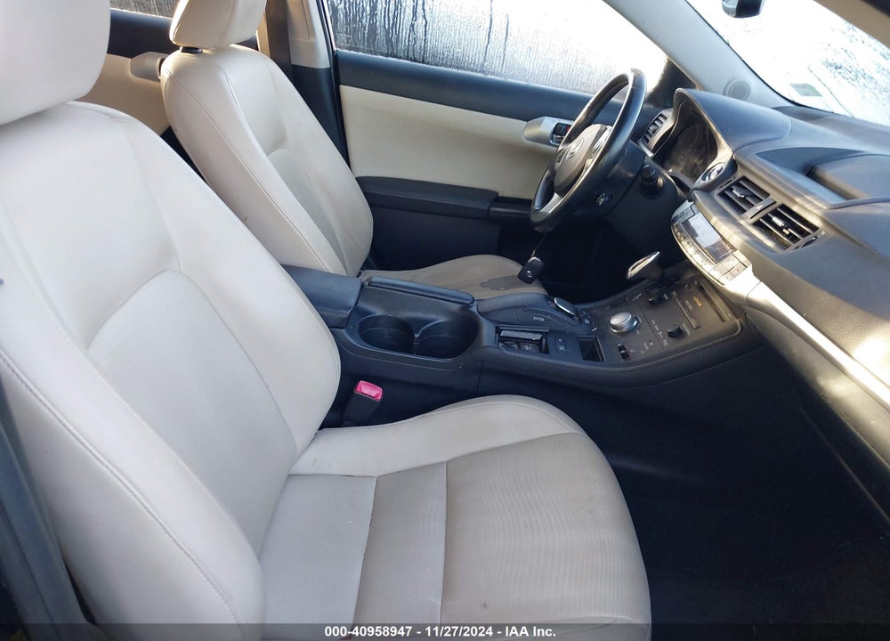 2013 LEXUS CT 200H VIN: JTHKD5BH3D2133812