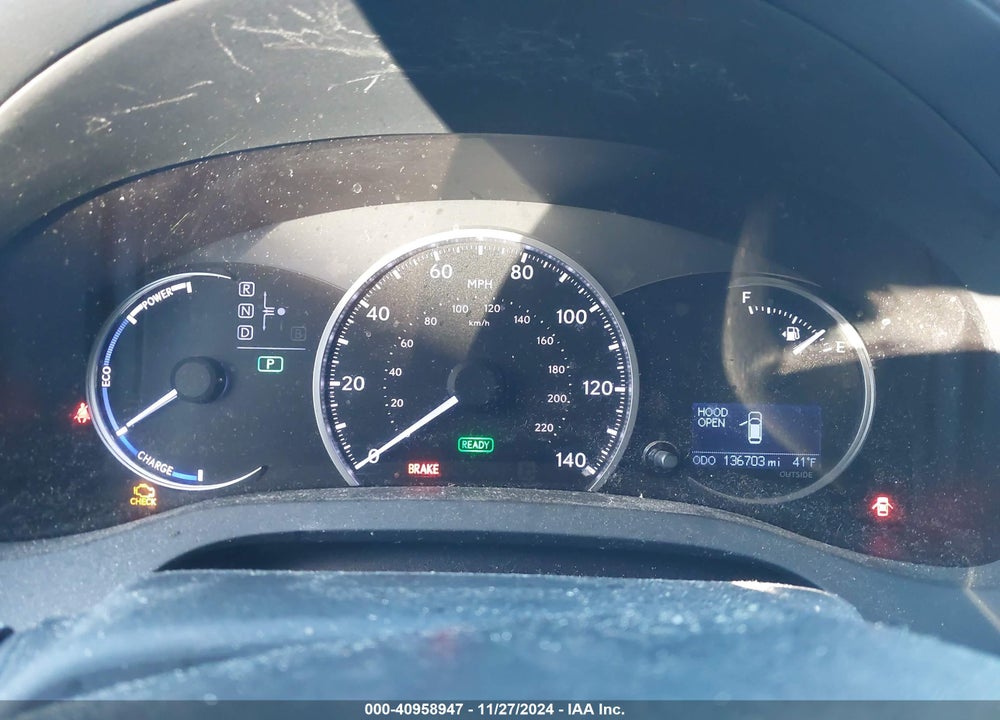 2013 LEXUS CT 200H VIN: JTHKD5BH3D2133812