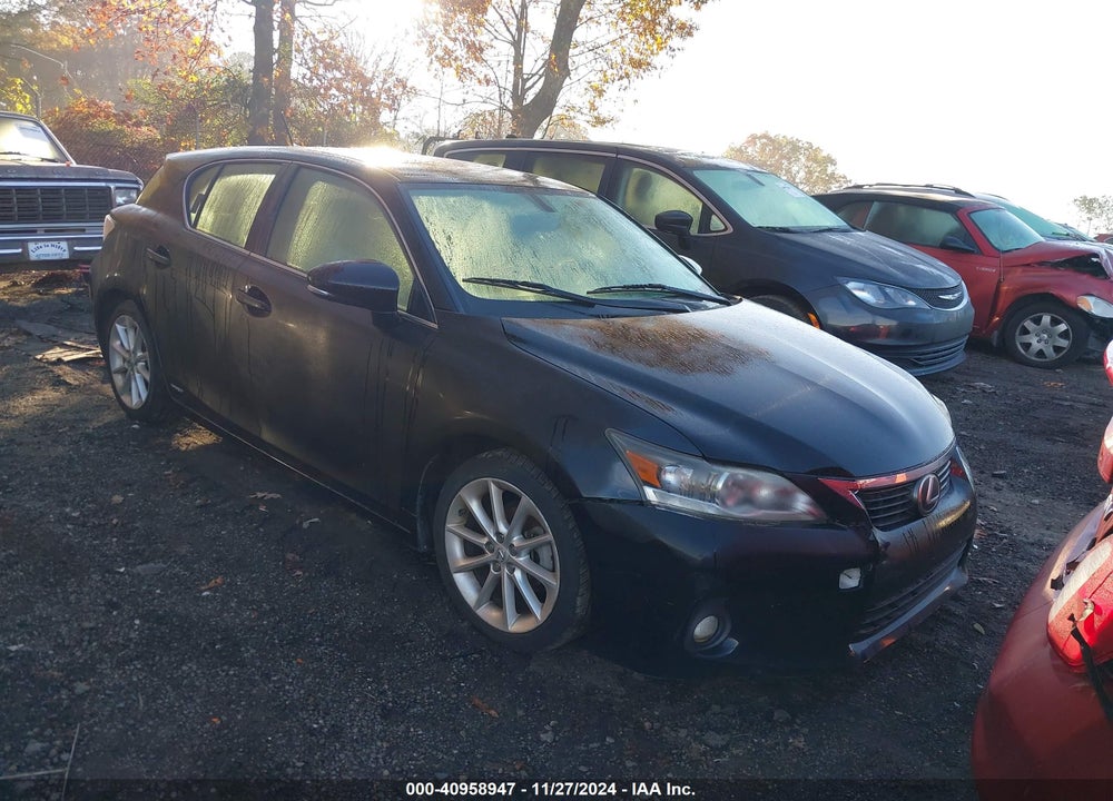 2013 LEXUS CT 200H VIN: JTHKD5BH3D2133812