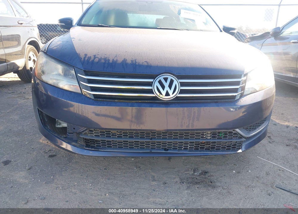 2013 VOLKSWAGEN PASSAT 2.5L SE VIN: 1VWBH7A36DC088377