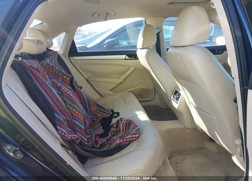 2013 VOLKSWAGEN PASSAT 2.5L SE VIN: 1VWBH7A36DC088377