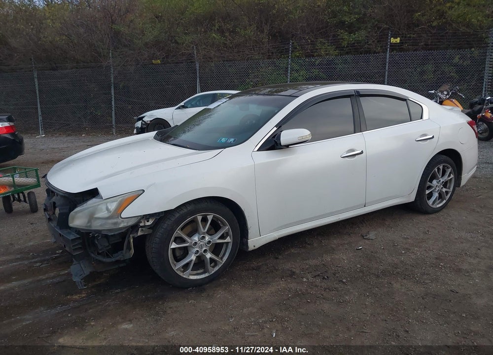 2009 NISSAN MAXIMA 3.5 SV VIN: 1N4AA51E99C843947