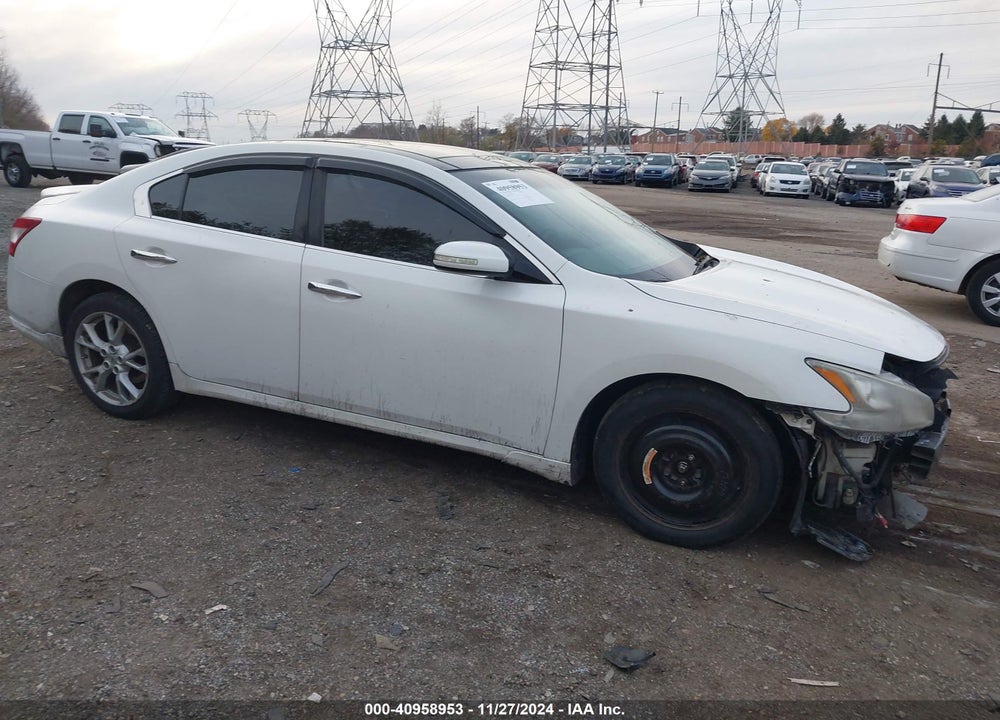 2009 NISSAN MAXIMA 3.5 SV VIN: 1N4AA51E99C843947