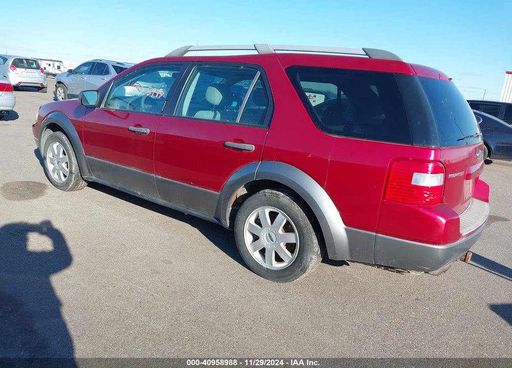 2005 FORD FREESTYLE SE VIN: 1FMZK01125GA46884