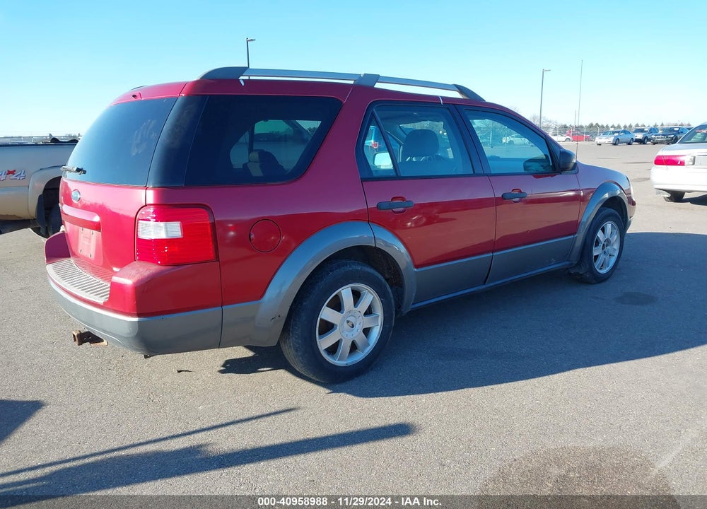 2005 FORD FREESTYLE SE VIN: 1FMZK01125GA46884
