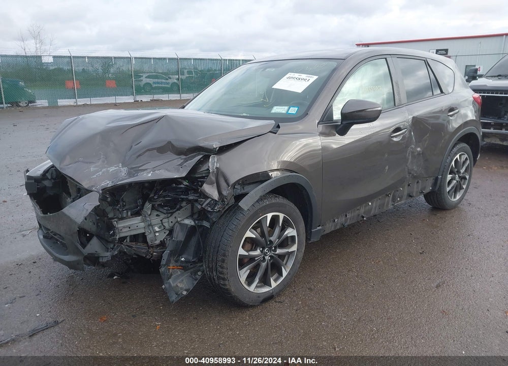 2016 MAZDA CX-5 GRAND TOURING VIN: JM3KE4DYXG0830648