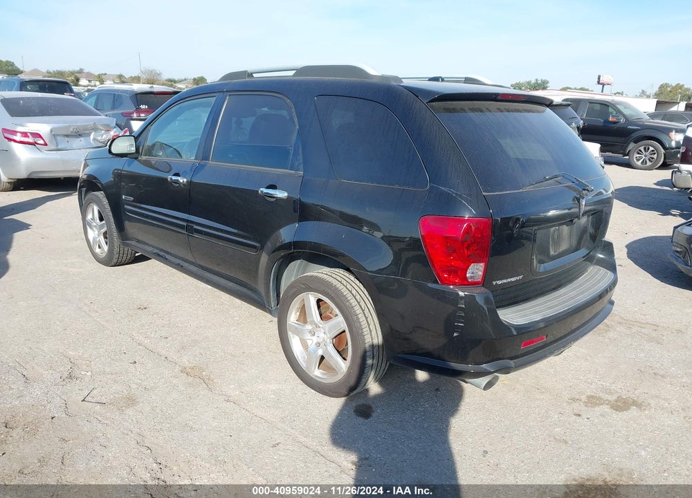 2008 PONTIAC TORRENT GXP VIN: 2CKDL537386329091