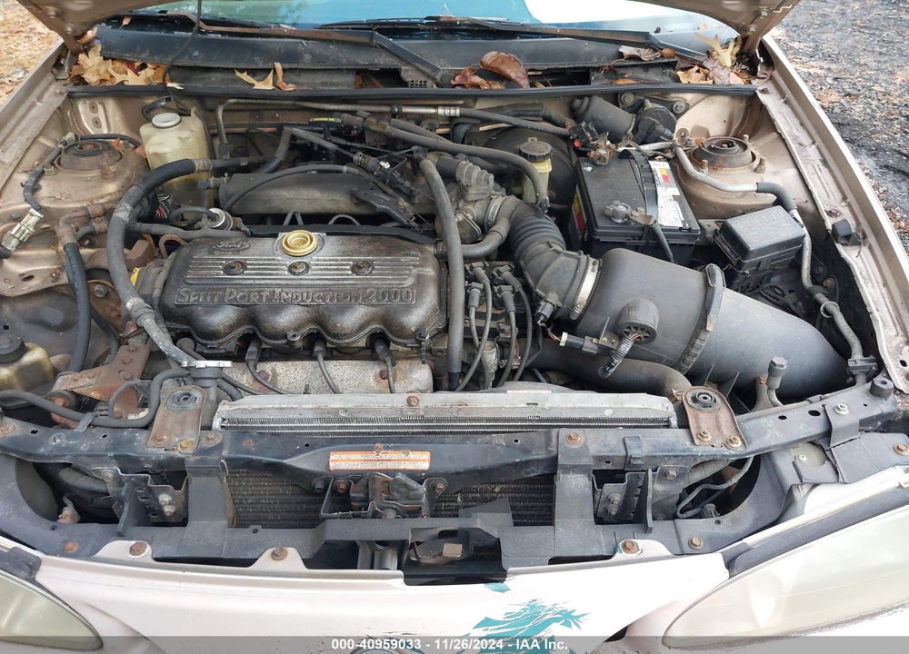 1997 MERCURY TRACER LS VIN: 1MELM13P8VW622400