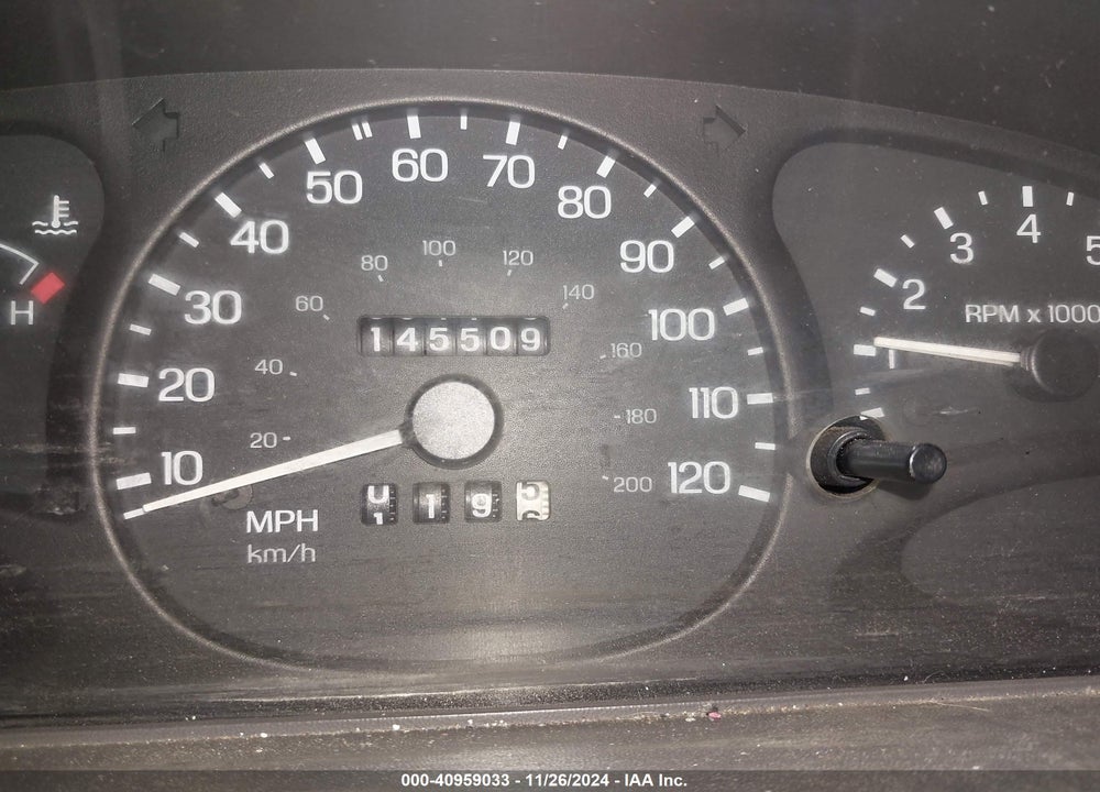 1997 MERCURY TRACER LS VIN: 1MELM13P8VW622400