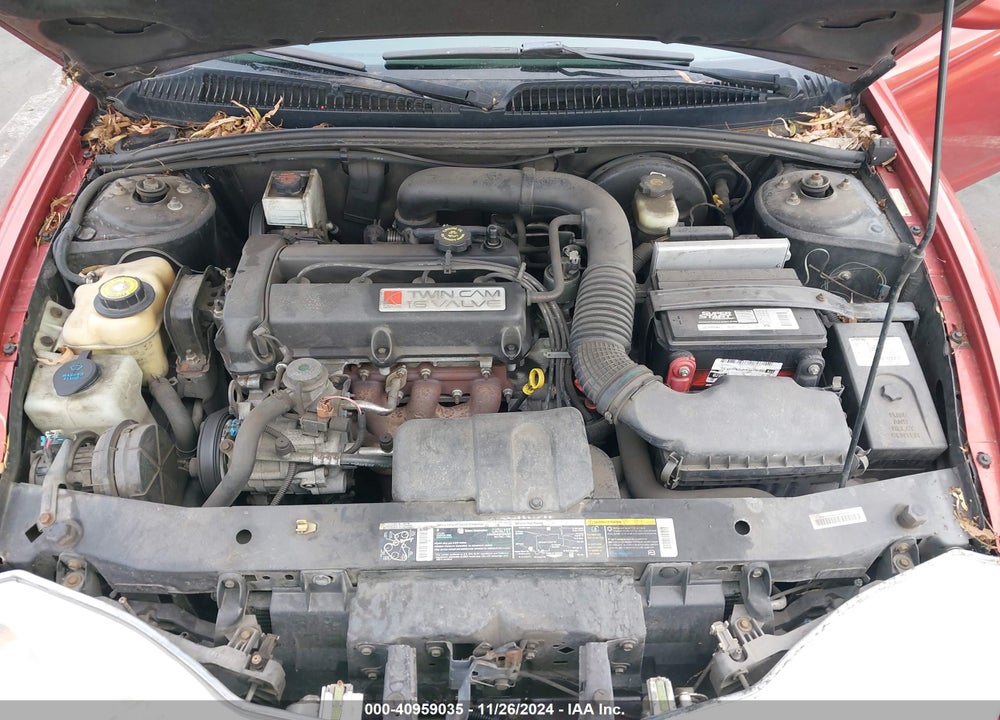 2002 SATURN S-SERIES SC2 VIN: 1G8ZY14772Z210505
