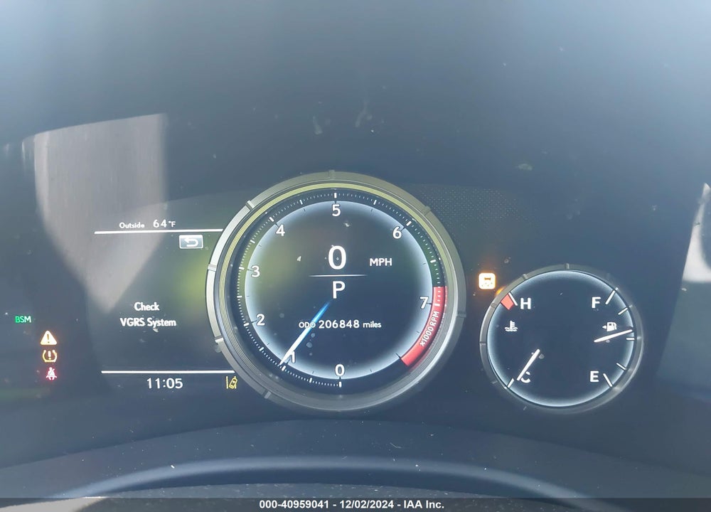 2018 LEXUS GS VIN: JTHBZ1BL9JA012623