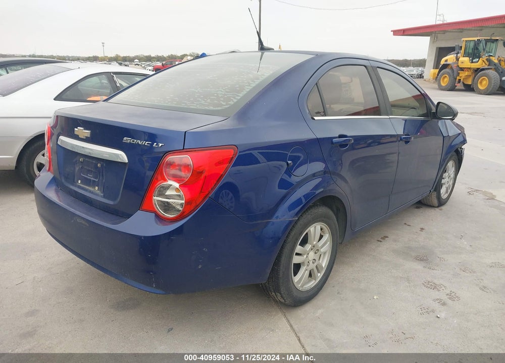 2013 CHEVROLET SONIC LT AUTO VIN: 1G1JC5SH0D4231290