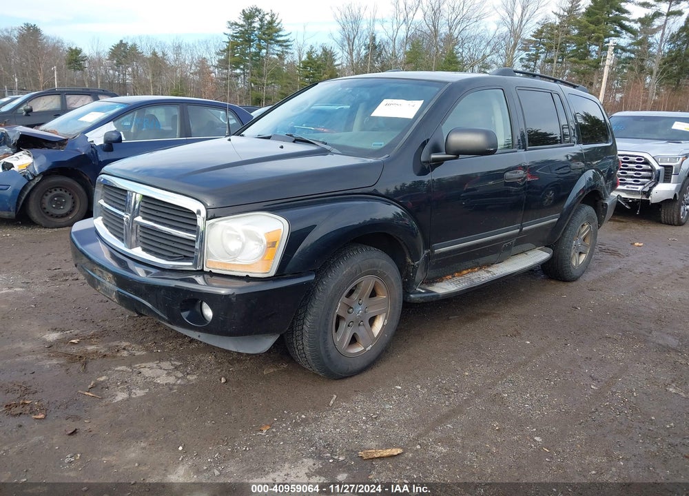 2004 DODGE DURANGO LIMITED VIN: 1D8HB58D84F156521
