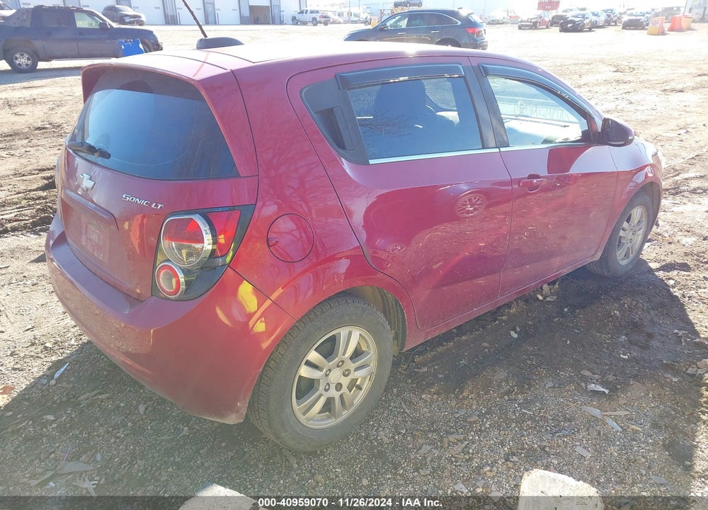 2015 CHEVROLET SONIC VIN: 1G1JC6SH0F4220105