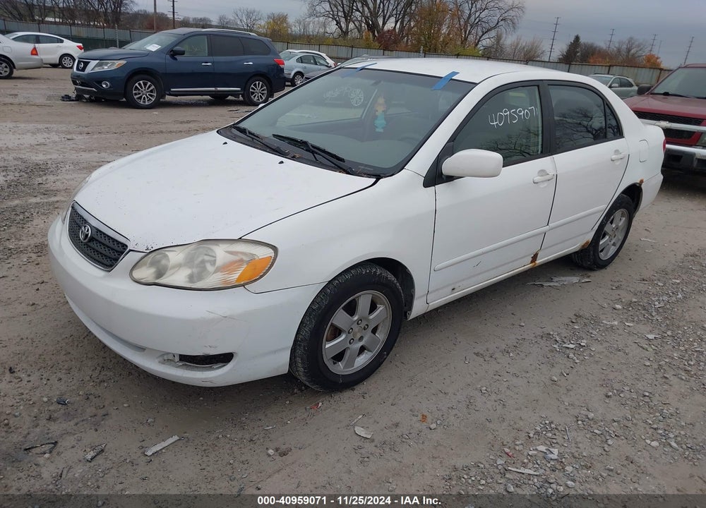 2005 TOYOTA COROLLA LE VIN: 1NXBR32E25Z422792