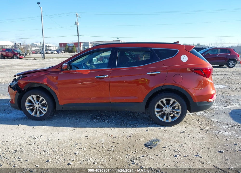 2017 HYUNDAI SANTA FE SPORT 2.0T VIN: 5XYZUDLA1HG388739