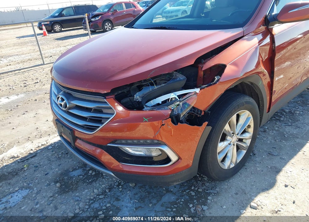 2017 HYUNDAI SANTA FE SPORT 2.0T VIN: 5XYZUDLA1HG388739