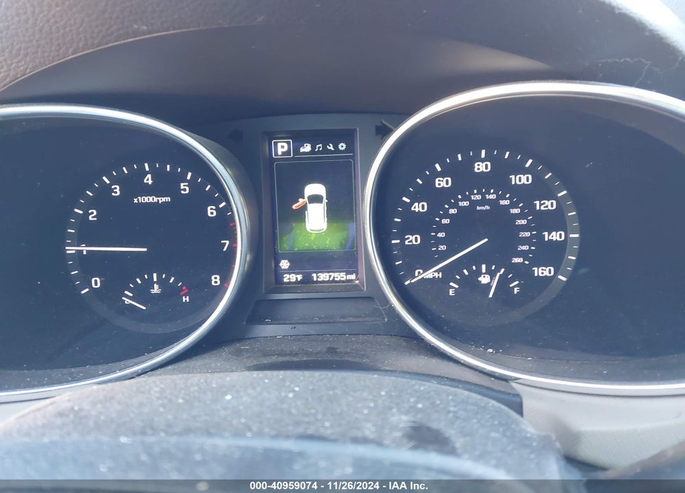 2017 HYUNDAI SANTA FE SPORT 2.0T VIN: 5XYZUDLA1HG388739