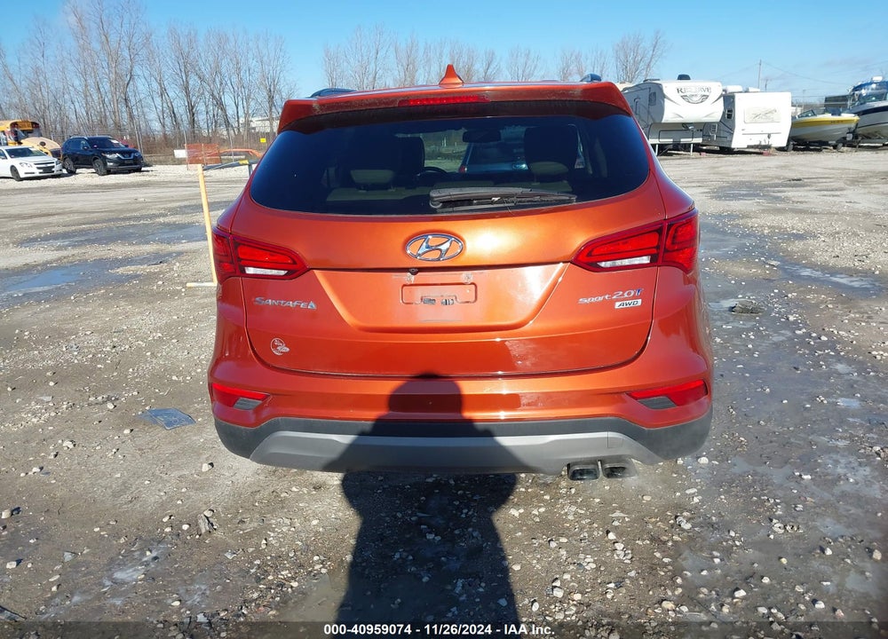 2017 HYUNDAI SANTA FE SPORT 2.0T VIN: 5XYZUDLA1HG388739