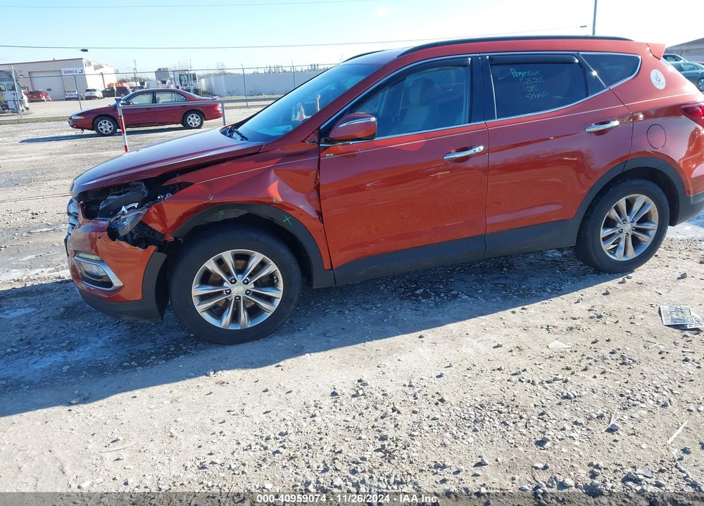 2017 HYUNDAI SANTA FE SPORT 2.0T VIN: 5XYZUDLA1HG388739