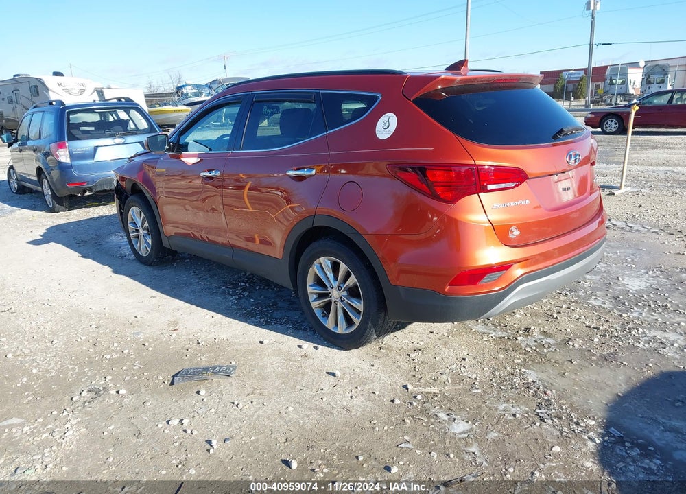 2017 HYUNDAI SANTA FE SPORT 2.0T VIN: 5XYZUDLA1HG388739