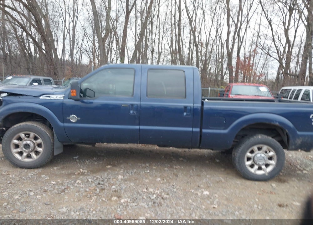 2012 FORD F-350 LARIAT VIN: 1FT8W3BT2CEB57286